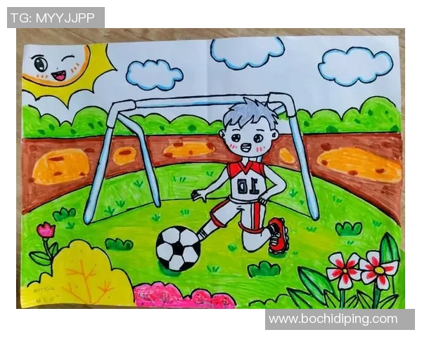 足球明星欢聚一堂的卡通形象展现精彩瞬间与友谊的魅力